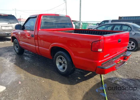 1999 Chevrolet S-10 Ls z USA, uszkodzony, nr VIN 1GCCS1448X8212649